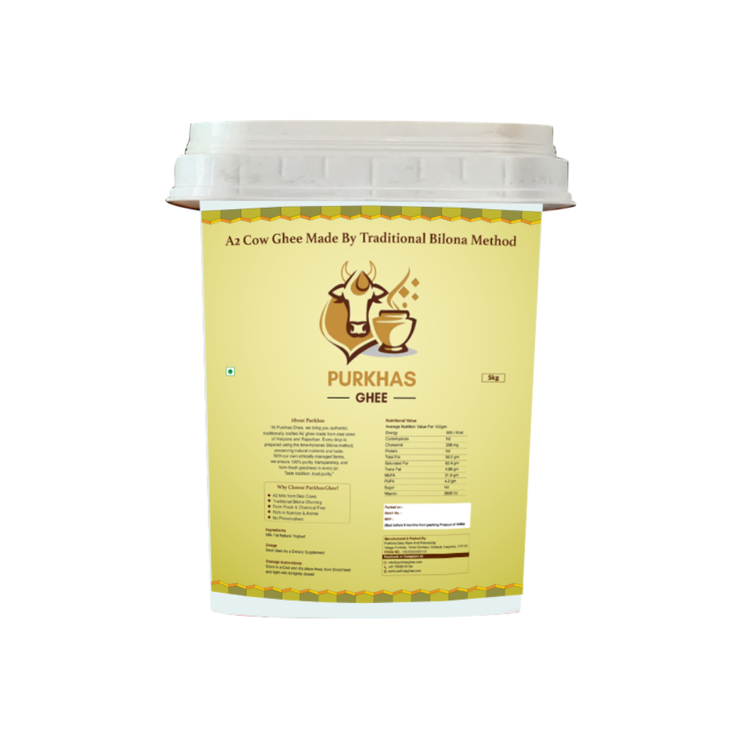A2 Desi Cow Ghee 5ltr